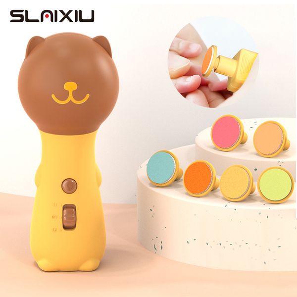 nail care baby trimmer electric low noise file with 6 replacement pads cartoon clippers 230718
nail care baby trimmer electric low noise file with 6 replacement pads cartoon clippers 230718
