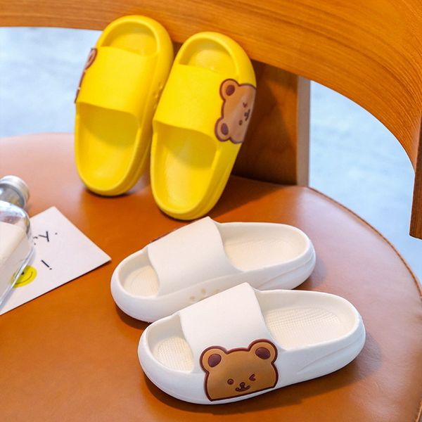 slipper children' beach slippers for boys girls home shoes summer thick flip flops eva soft pillow slides outdoor bear infant 230718, Black;grey
slipper children' beach slippers for boys girls home shoes summer thick flip flops eva soft pillow slides outdoor bear infant 230718, Black;grey