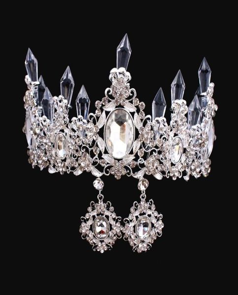 luxury crystals baroque wedding crowns with earrings silver beaded bridal tiaras rhinestone head pieces hair accessories pag8789846
luxury crystals baroque wedding crowns with earrings silver beaded bridal tiaras rhinestone head pieces hair accessories pag8789846