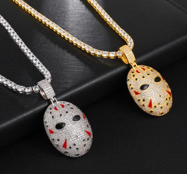 pendant necklaces hip hop iced out bling cubic zirconia jason mask pendants for men jewelry with tennis chain1840029, Silver
pendant necklaces hip hop iced out bling cubic zirconia jason mask pendants for men jewelry with tennis chain1840029, Silver