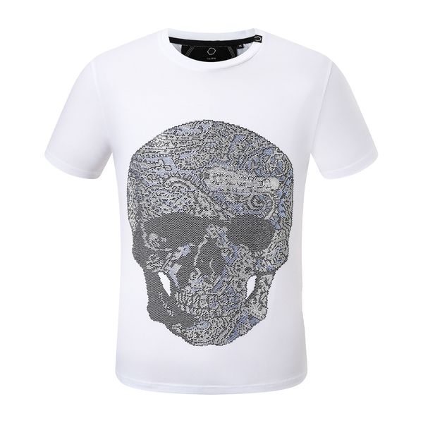 phillip plain designer mens men pp skull diamond t shirts short sleeve brand spring and summer high o-neck quality skulls tshirt 2023 new pp, White;black
phillip plain designer mens men pp skull diamond t shirts short sleeve brand spring and summer high o-neck quality skulls tshirt 2023 new pp, White;black