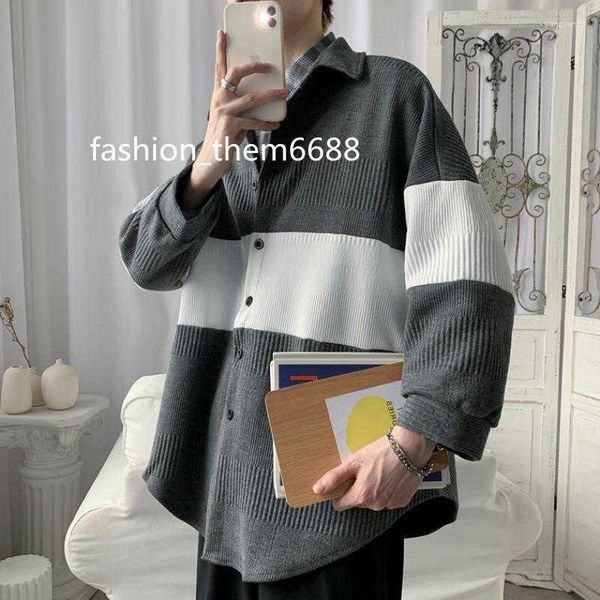 men's jackets men's jackets spring autumn korean version trend color matching knitted jacket trendy casual loose, Black;brown
men's jackets men's jackets spring autumn korean version trend color matching knitted jacket trendy casual loose, Black;brown