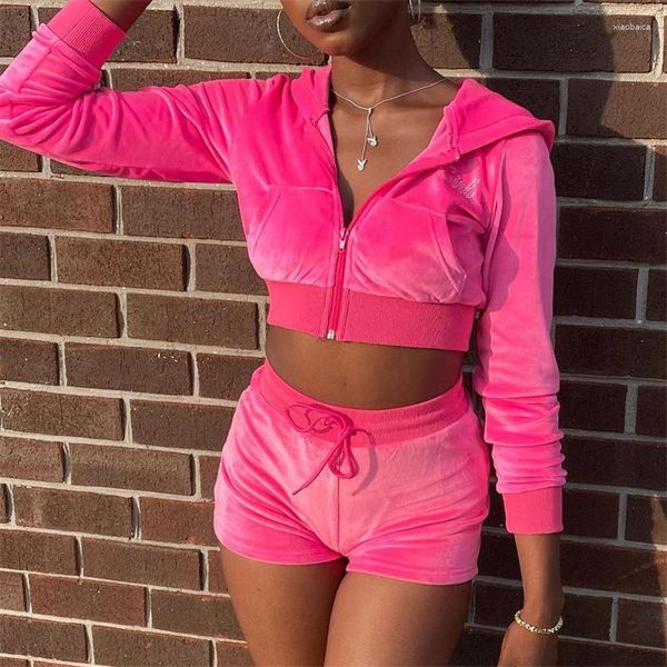fashion women's sportswear solid 2-piece set in pink and other colors women's retro casual two zip-up hoodies and pants sportswear, White
fashion women's sportswear solid 2-piece set in pink and other colors women's retro casual two zip-up hoodies and pants sportswear, White