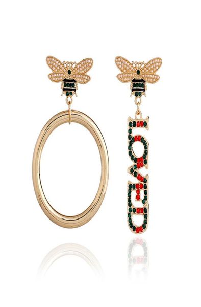 fashion jewelry love bee earrings personality fashion long round asymmetric stud earrings9978360, Golden;silver
fashion jewelry love bee earrings personality fashion long round asymmetric stud earrings9978360, Golden;silver