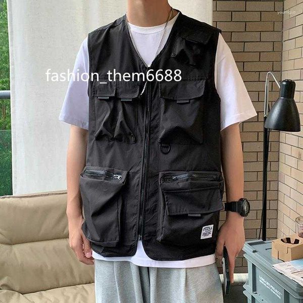 men's vests men's vests summer with mens cargo clothes loose many men multi casual cotton vest pocket pograph waistcoat sleeveless, Black;white
men's vests men's vests summer with mens cargo clothes loose many men multi casual cotton vest pocket pograph waistcoat sleeveless, Black;white