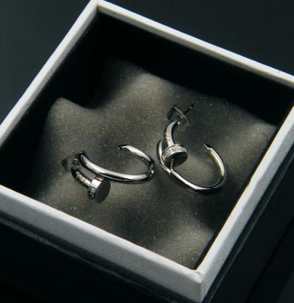 fashion classic design 316l titanium steel nails earring lovers punk with diamond and no diamond earring women jewelry7476955, Golden
fashion classic design 316l titanium steel nails earring lovers punk with diamond and no diamond earring women jewelry7476955, Golden