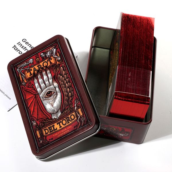 outdoor games activities tarot del toro in a tin metal box 78 cards gilded edge guidebook inspired by the world of guillermo del toro 230717
outdoor games activities tarot del toro in a tin metal box 78 cards gilded edge guidebook inspired by the world of guillermo del toro 230717