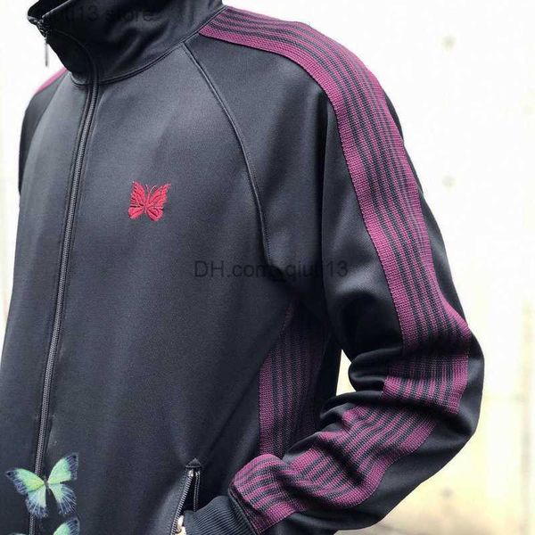 men's jackets needles track jacket butterfly embroidery retro striped webbing awge jacket t230718, Black;brown
men's jackets needles track jacket butterfly embroidery retro striped webbing awge jacket t230718, Black;brown