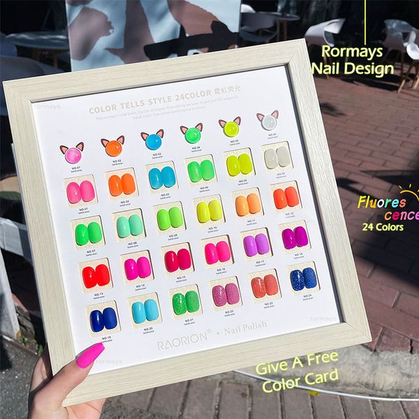 rormays 24 color gel nail polish new 15ml neon lamp semi permanent uv led immersion gel varnish color fluorescent shiny luminous gel factory
rormays 24 color gel nail polish new 15ml neon lamp semi permanent uv led immersion gel varnish color fluorescent shiny luminous gel factory