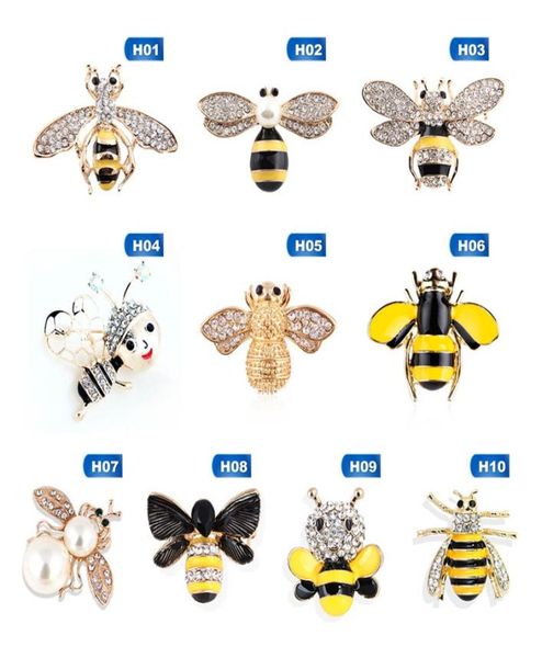 crystal rhinestones and enameled bee hornet brooch pins for women fashion costume jewelry accessories gift6240100, Gray
crystal rhinestones and enameled bee hornet brooch pins for women fashion costume jewelry accessories gift6240100, Gray