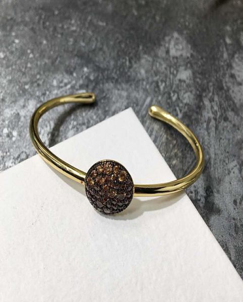 2018 foreign trade color stone color diamond round flat small mushroom open bracelet honeycomb full diamond jewelry1906044, Black
2018 foreign trade color stone color diamond round flat small mushroom open bracelet honeycomb full diamond jewelry1906044, Black