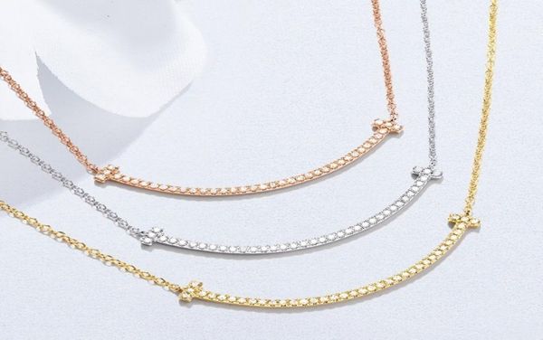 fashion diamond necklace lady titanium steel smile lettering pendant 18k plated gold necklaces with double lettesr pendant 3 color3400182, Silver
fashion diamond necklace lady titanium steel smile lettering pendant 18k plated gold necklaces with double lettesr pendant 3 color3400182, Silver