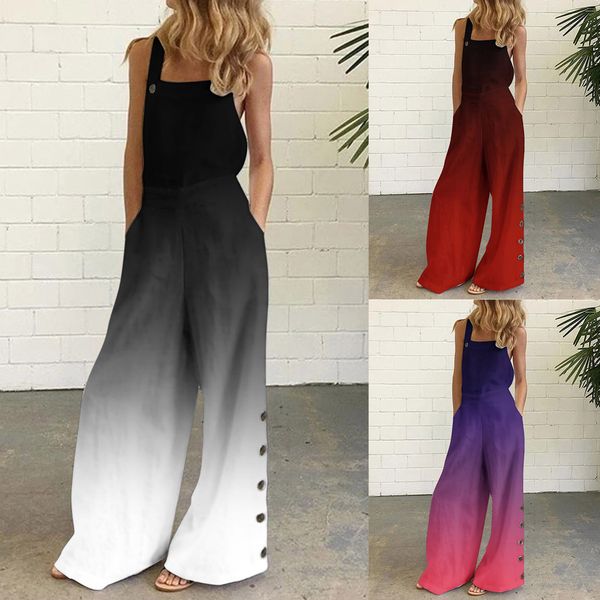 women's jumpsuits rompers jumpsuits for women dressy loose jumpsuit pockets baggy bib overalls summer beach wide leg long pants romper, Black;white
women's jumpsuits rompers jumpsuits for women dressy loose jumpsuit pockets baggy bib overalls summer beach wide leg long pants romper, Black;white