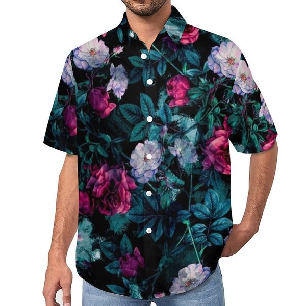 men's t shirts roses print casual shirt floral abstract beach loose hawaii fashion blouses short sleeved graphic oversize clothing 2307, White;black
men's t shirts roses print casual shirt floral abstract beach loose hawaii fashion blouses short sleeved graphic oversize clothing 2307, White;black