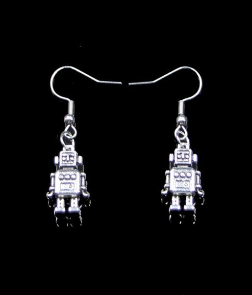 new fashion handmade 18114mm mechanic robot earrings stainless steel ear hook retro small object jewelry simple design for women4644801, Silver
new fashion handmade 18114mm mechanic robot earrings stainless steel ear hook retro small object jewelry simple design for women4644801, Silver