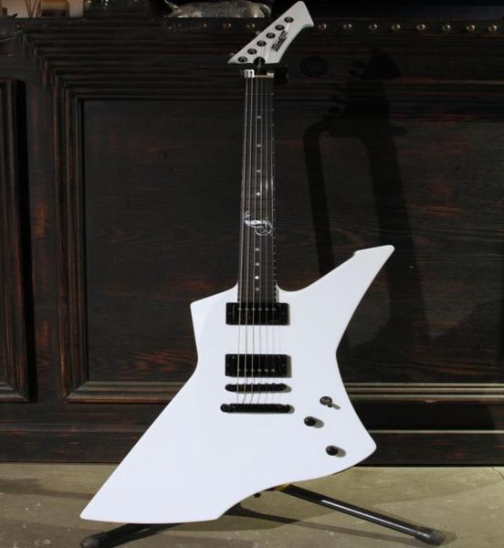 custom jame s hetfield guitar explorer snake byte white electric guitar rosewood fingerboard 9v battery box active pickups by allg9980522
custom jame s hetfield guitar explorer snake byte white electric guitar rosewood fingerboard 9v battery box active pickups by allg9980522