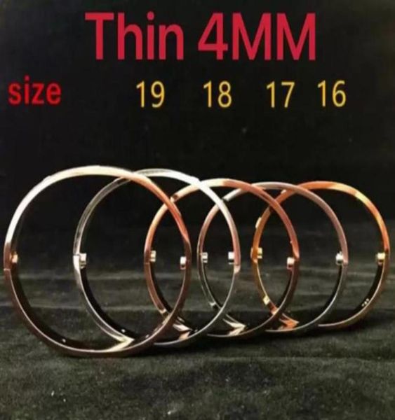 thin 4mm bracelet charm bangles women men 4cz titanium steel screw screwdriver love bracelets gold nail bracelet couples gift6913836, Golden;silver
thin 4mm bracelet charm bangles women men 4cz titanium steel screw screwdriver love bracelets gold nail bracelet couples gift6913836, Golden;silver