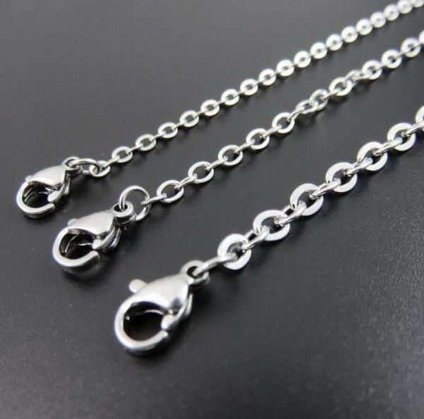 on 100pcs lot whole stainless steel silver tone 15mm2mm23mm strong flat oval chain necklace women jewelry 18 inch 281378192
on 100pcs lot whole stainless steel silver tone 15mm2mm23mm strong flat oval chain necklace women jewelry 18 inch 281378192