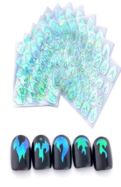 22sheets flame holo nail sticker adhesive vinyls stencil 3d nail art stickers decals manicure decorations2365841, Black
22sheets flame holo nail sticker adhesive vinyls stencil 3d nail art stickers decals manicure decorations2365841, Black
