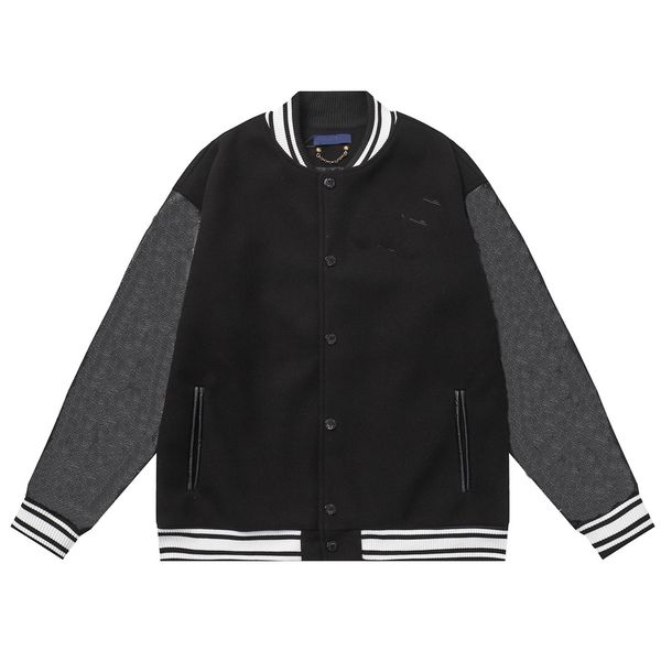 men jackets designer leather sleeves varsity baseball coat, Black;brown
men jackets designer leather sleeves varsity baseball coat, Black;brown