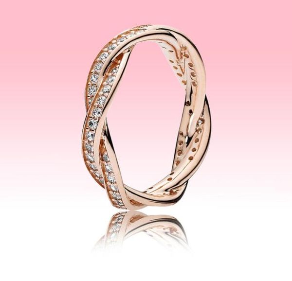 rose gold lovers ring cz diamond jewelry for 925 sterling silver sparkling twisted lines rings with original box for women mens2889286, Slivery;golden
rose gold lovers ring cz diamond jewelry for 925 sterling silver sparkling twisted lines rings with original box for women mens2889286, Slivery;golden