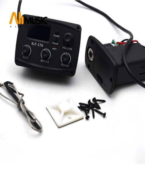 klt17a acoustic guitar eq preamp 7048mm with digital procedding tuner 3 band eq equalizer with tuner guitar pickup8094704
klt17a acoustic guitar eq preamp 7048mm with digital procedding tuner 3 band eq equalizer with tuner guitar pickup8094704