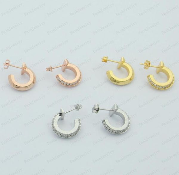 luxury c shape circle half diamond earrings designer pendant fashion stainless steel necklace couple christmas gift with original 7304742, Silver
luxury c shape circle half diamond earrings designer pendant fashion stainless steel necklace couple christmas gift with original 7304742, Silver