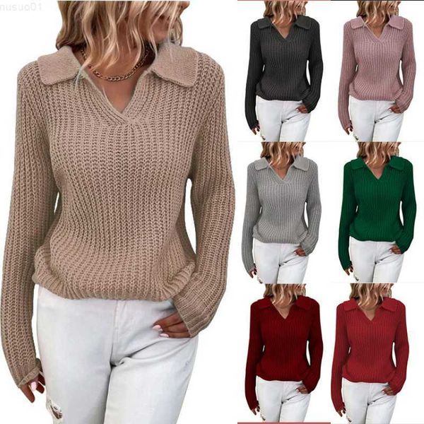 women's sweaters women sweater 2022 autumn winter new turn-down collar solid slim knitwear fashion long sleeve streets all-match ladies, White;black
women's sweaters women sweater 2022 autumn winter new turn-down collar solid slim knitwear fashion long sleeve streets all-match ladies, White;black