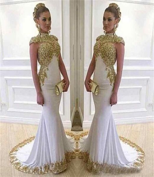 saudi arabia vestido gold applique beads shiny mermaid evening dresses high neck cap sleeve white dubai long prom gowns2654401, Black
saudi arabia vestido gold applique beads shiny mermaid evening dresses high neck cap sleeve white dubai long prom gowns2654401, Black