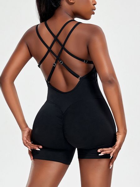 women's jumpsuits rompers crisscross backless bodysuit women's black catsuit yoga jumpsuit fitness clothes female gym sportswear b, Black;white
women's jumpsuits rompers crisscross backless bodysuit women's black catsuit yoga jumpsuit fitness clothes female gym sportswear b, Black;white