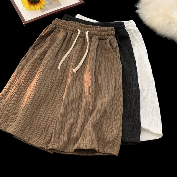 men's shorts fashion jacquard ice silk men bottom summer thin loose high street sports casual five point pants male clothes 230717, White;black
men's shorts fashion jacquard ice silk men bottom summer thin loose high street sports casual five point pants male clothes 230717, White;black