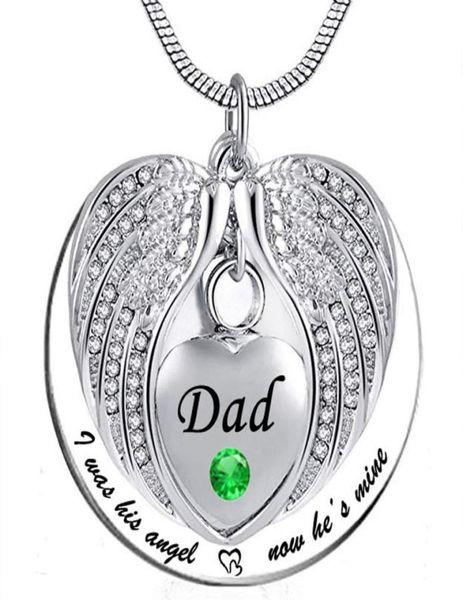 angel wing birthstone memorial keepsake ashes urn pendant necklace 039i used to be his angle now he039s mine039 2324292, Silver
angel wing birthstone memorial keepsake ashes urn pendant necklace 039i used to be his angle now he039s mine039 2324292, Silver