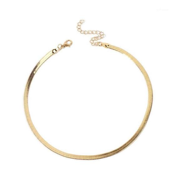 chokers 2021 gold/silver plated adjustable 5mm flat chain herringbone choker necklace simple dainty jewelry for women 15" chocker625892, Golden;silver
chokers 2021 gold/silver plated adjustable 5mm flat chain herringbone choker necklace simple dainty jewelry for women 15" chocker625892, Golden;silver