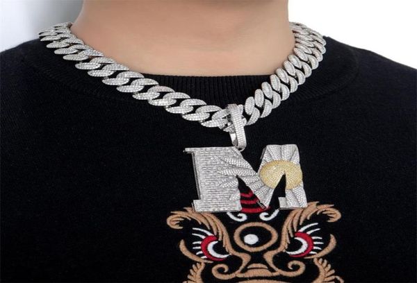 pendant necklaces hip hop full crystal letter m daisy necklace with iced out big 20mm width bling miami cuban chain choker jewelry3517551, Silver
pendant necklaces hip hop full crystal letter m daisy necklace with iced out big 20mm width bling miami cuban chain choker jewelry3517551, Silver