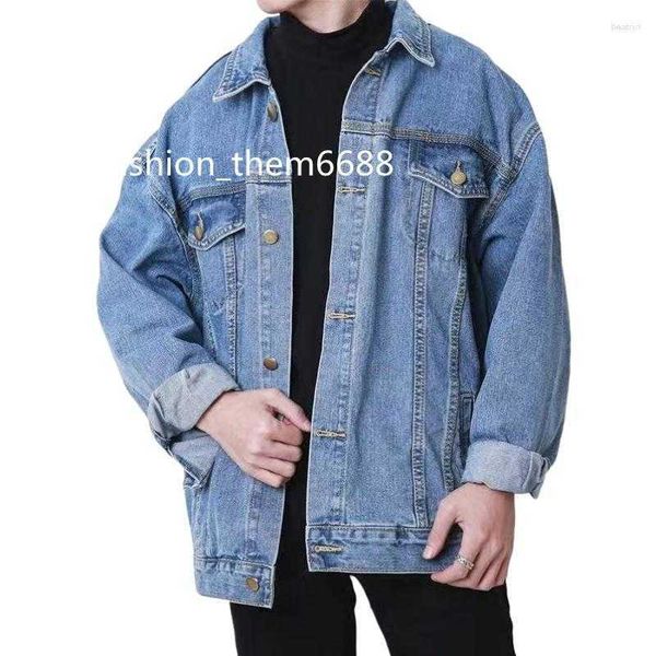 men's jackets men's jackets safari denim jacket dark style fried street turn-down collar casual loose and handsome solid clothes, Black;brown
men's jackets men's jackets safari denim jacket dark style fried street turn-down collar casual loose and handsome solid clothes, Black;brown