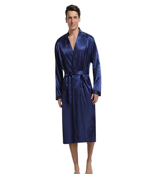 navy blue men kimono nightwear satin robe sleepwear room home clothes bathrobe long sleeve soft silky pajamas gown3359179, Black;brown
navy blue men kimono nightwear satin robe sleepwear room home clothes bathrobe long sleeve soft silky pajamas gown3359179, Black;brown