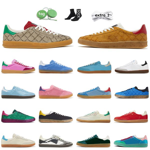 2023 gazelles designer casual shoes gazelle luxury women men vegan white black gum flat silver metallic red flats wales bonner cream green l
2023 gazelles designer casual shoes gazelle luxury women men vegan white black gum flat silver metallic red flats wales bonner cream green l