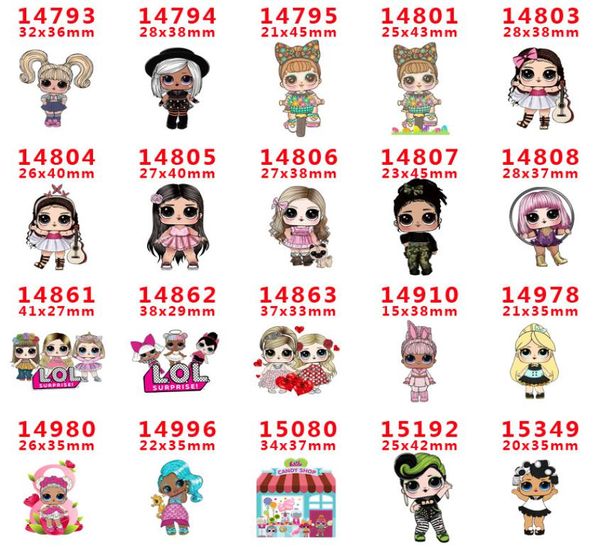 60pcslot pr14793 cartoon characters lol girls resins flatback for hair bows hair accessories planar resin crafts diy decorations6015025, Slivery;white
60pcslot pr14793 cartoon characters lol girls resins flatback for hair bows hair accessories planar resin crafts diy decorations6015025, Slivery;white