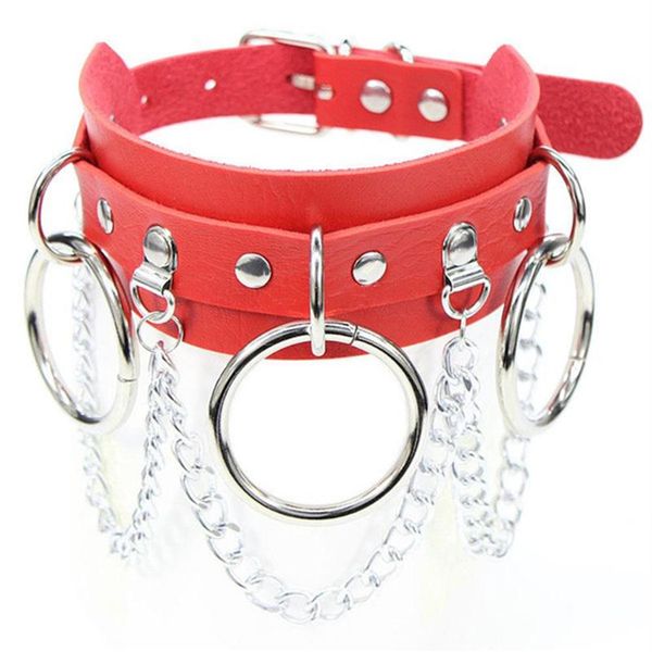 fashion choker necklaces goth collar chain belt necklace pendant pu leather chocker bondage club party wedding jewelry gift268c, Golden;silver
fashion choker necklaces goth collar chain belt necklace pendant pu leather chocker bondage club party wedding jewelry gift268c, Golden;silver
