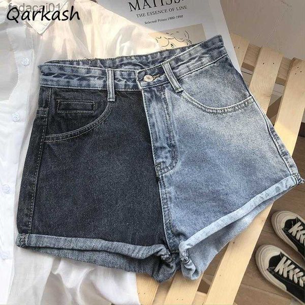 panelled denim shorts women s5xl vintage summer aesthetic high waisted streetwear girl clothing fashion ulzzang simple daily l230621, White;black
panelled denim shorts women s5xl vintage summer aesthetic high waisted streetwear girl clothing fashion ulzzang simple daily l230621, White;black