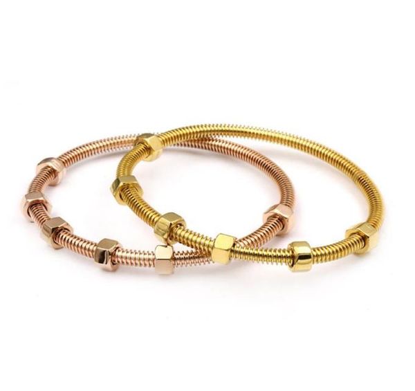 screw bangles titanium steel oval couple women no stone rose gold bracelets femme bijoux pulseira without box2752591, Golden;silver
screw bangles titanium steel oval couple women no stone rose gold bracelets femme bijoux pulseira without box2752591, Golden;silver