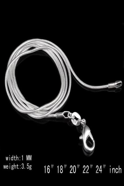 2020 fahmi 925 sterling silver plated snake chain necklaces for woman lobster clasps chain statement jewelry size 1mm 16 18 20 22 6081484
2020 fahmi 925 sterling silver plated snake chain necklaces for woman lobster clasps chain statement jewelry size 1mm 16 18 20 22 6081484