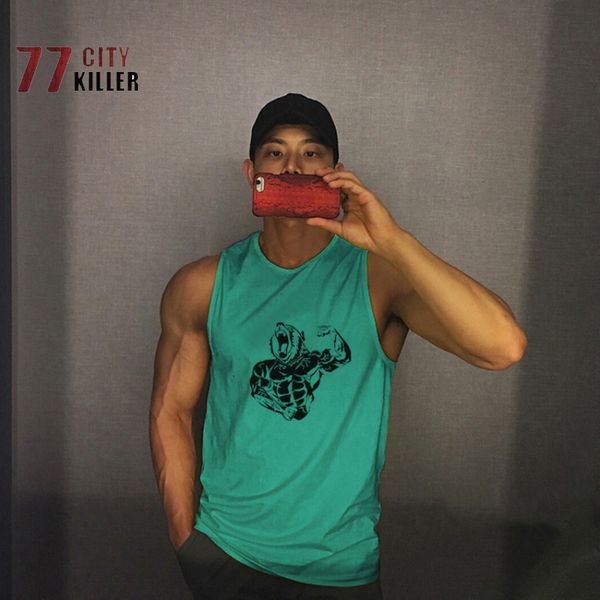 men' tank summer quick drying breathable round neck solid cartoon print casual outdoor sports fitness vest ropa 230717, White;black
men' tank summer quick drying breathable round neck solid cartoon print casual outdoor sports fitness vest ropa 230717, White;black