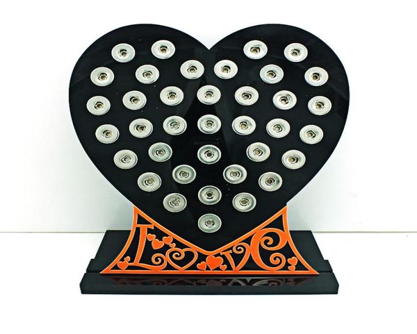 brand new 12mm snap button display stands fashion black acrylic heart with letter interchangeable jewelry display board8141135
brand new 12mm snap button display stands fashion black acrylic heart with letter interchangeable jewelry display board8141135