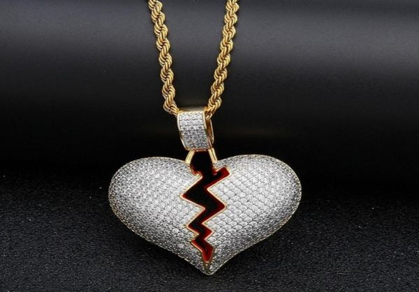 solid broken heart pendant necklace for mens womens fashion personality hip hop necklaces couple jewelry6279499, Silver
solid broken heart pendant necklace for mens womens fashion personality hip hop necklaces couple jewelry6279499, Silver