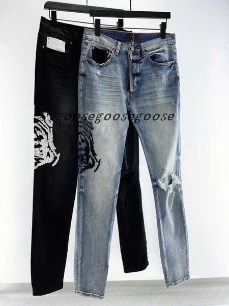 2023 men's jeans designers jean hombre trousers men embroidery patchwork ripped for trend brand motorcycle pant mens skinny, Blue
2023 men's jeans designers jean hombre trousers men embroidery patchwork ripped for trend brand motorcycle pant mens skinny, Blue