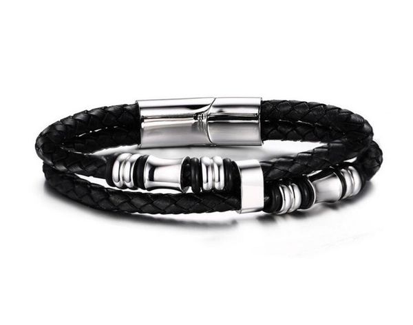 316l stainless steel braided leather bracelet bangle mens casual leather bracelet1893264, Golden;silver
316l stainless steel braided leather bracelet bangle mens casual leather bracelet1893264, Golden;silver