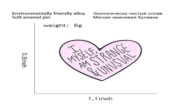 pink love heart i am strange cute small funny enamel brooches pins for women girl christmas gift demin shirt decor brooch pin2404087, Gray
pink love heart i am strange cute small funny enamel brooches pins for women girl christmas gift demin shirt decor brooch pin2404087, Gray