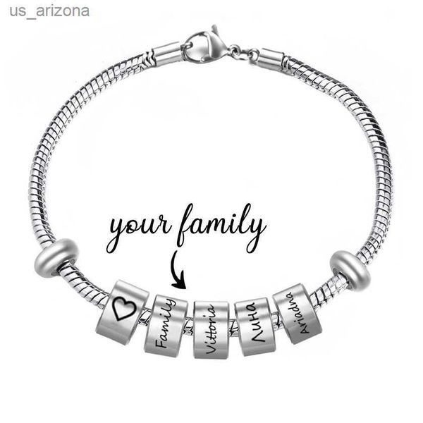 custom engravd name id bracelet for women stainless steel jewelry beads charm personnalis bangle family lovers anniversary gift l230620, Golden;silver
custom engravd name id bracelet for women stainless steel jewelry beads charm personnalis bangle family lovers anniversary gift l230620, Golden;silver