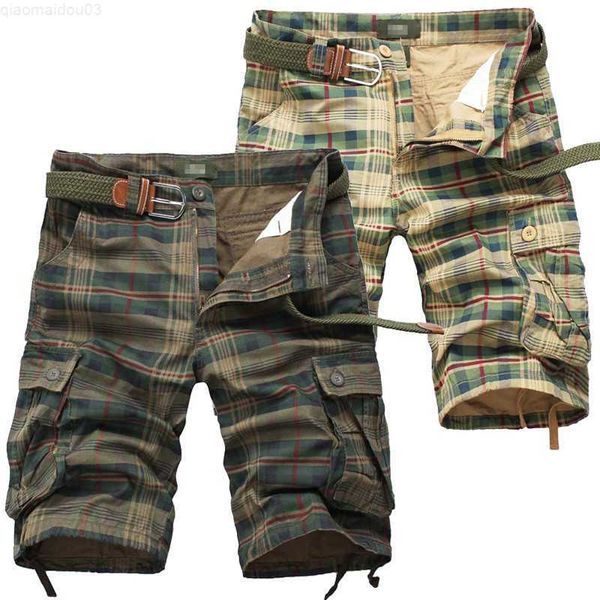 men's shorts mens military cargo shorts plaid beach shorts summer male cotton loose multi-pocket trousers homme casual bermuda cargo ov, White;black
men's shorts mens military cargo shorts plaid beach shorts summer male cotton loose multi-pocket trousers homme casual bermuda cargo ov, White;black